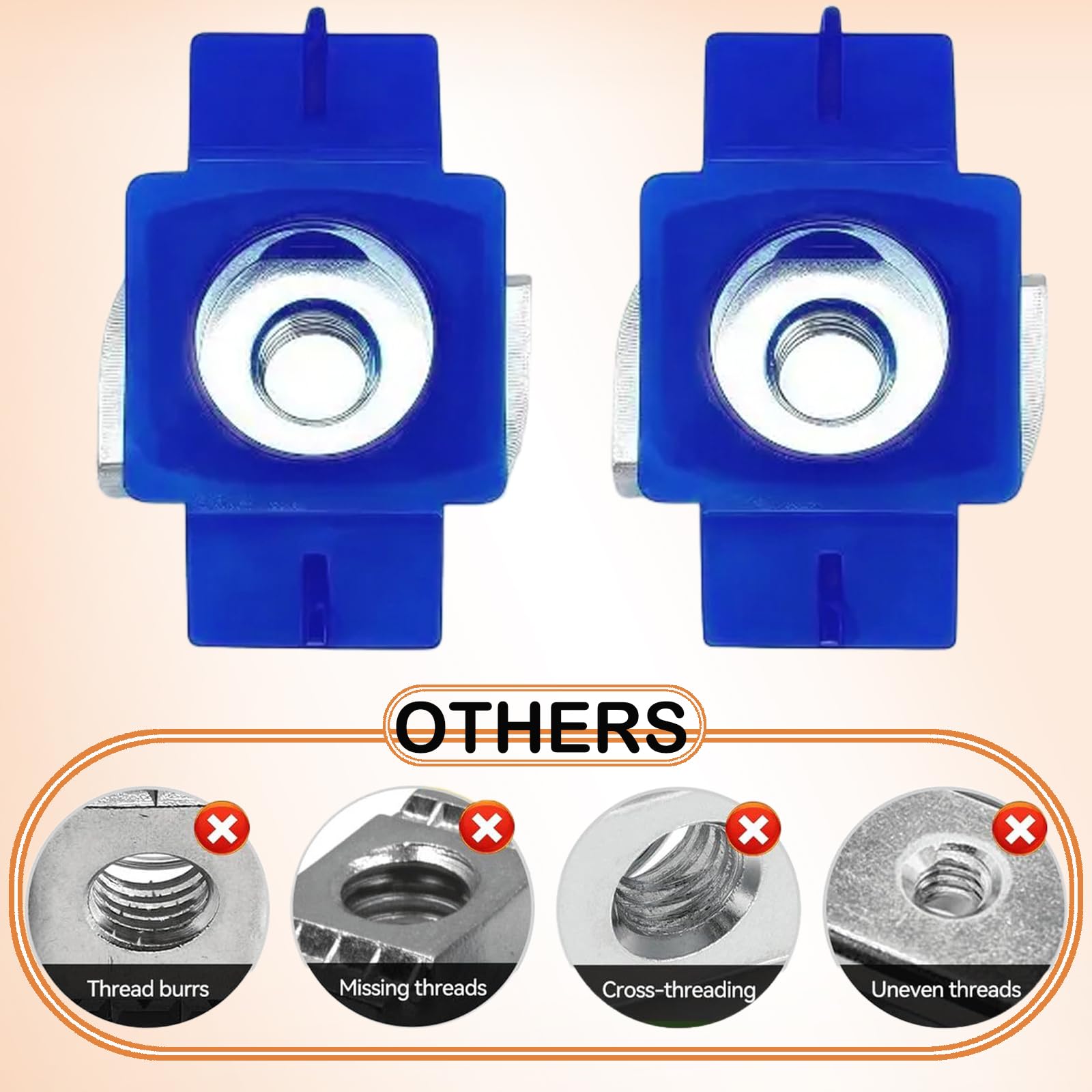 Nylon Strut Channel Nuts - Pack of 30 -4