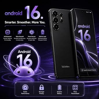 C25 Ultra 5G Android Phone,System 16 Smartphone,16+512GB Storage,6.9 Size,120Hz HD Display,68MP Ultra-Wide,Facial Recognition,Built-in Pen,Durable Battery,Dual SIM-Silver