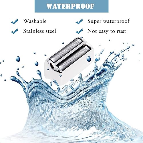 Miniatura 6 de FXFS2 - Lámina de repuesto y cortador compatible con la afeitadora Bab-yli-ss PRO Barbe-rology, cabezal de afeitadora para cuchilla de repuesto