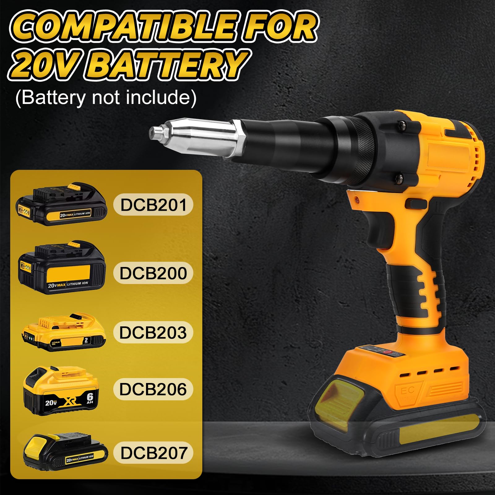 Pompa Per Trasferimento Acqua Senza Fili Con Asta Per Batteria Dewalt 20V MAX  Solo Utensile  P 010508605501