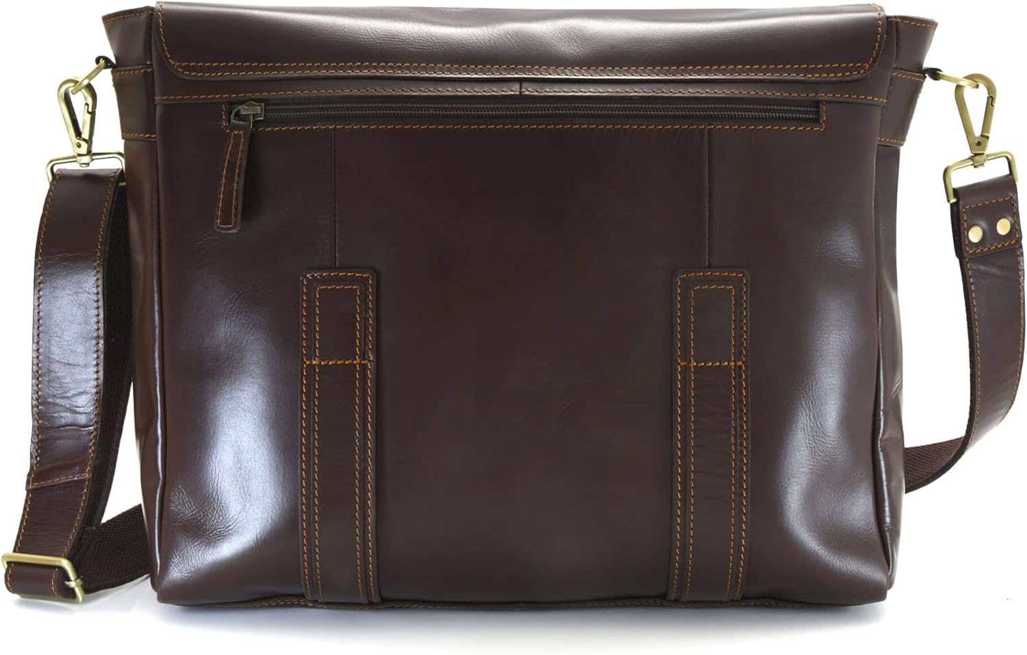 Style N Craft Soft Briefcase, Messenger Bag in Full Grain Leather - Image 3