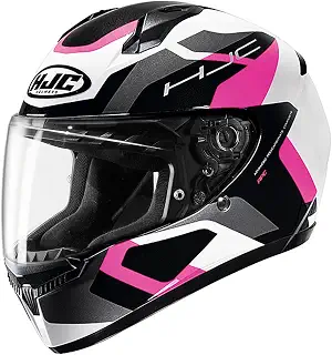 HJC HELMETS(エイチジェイシーヘルメット) バイク用 ヘルメット フルフェイス ベンチレーション 内装着脱 C10 ティンス HJH233 PINK M (57 - 58cm)