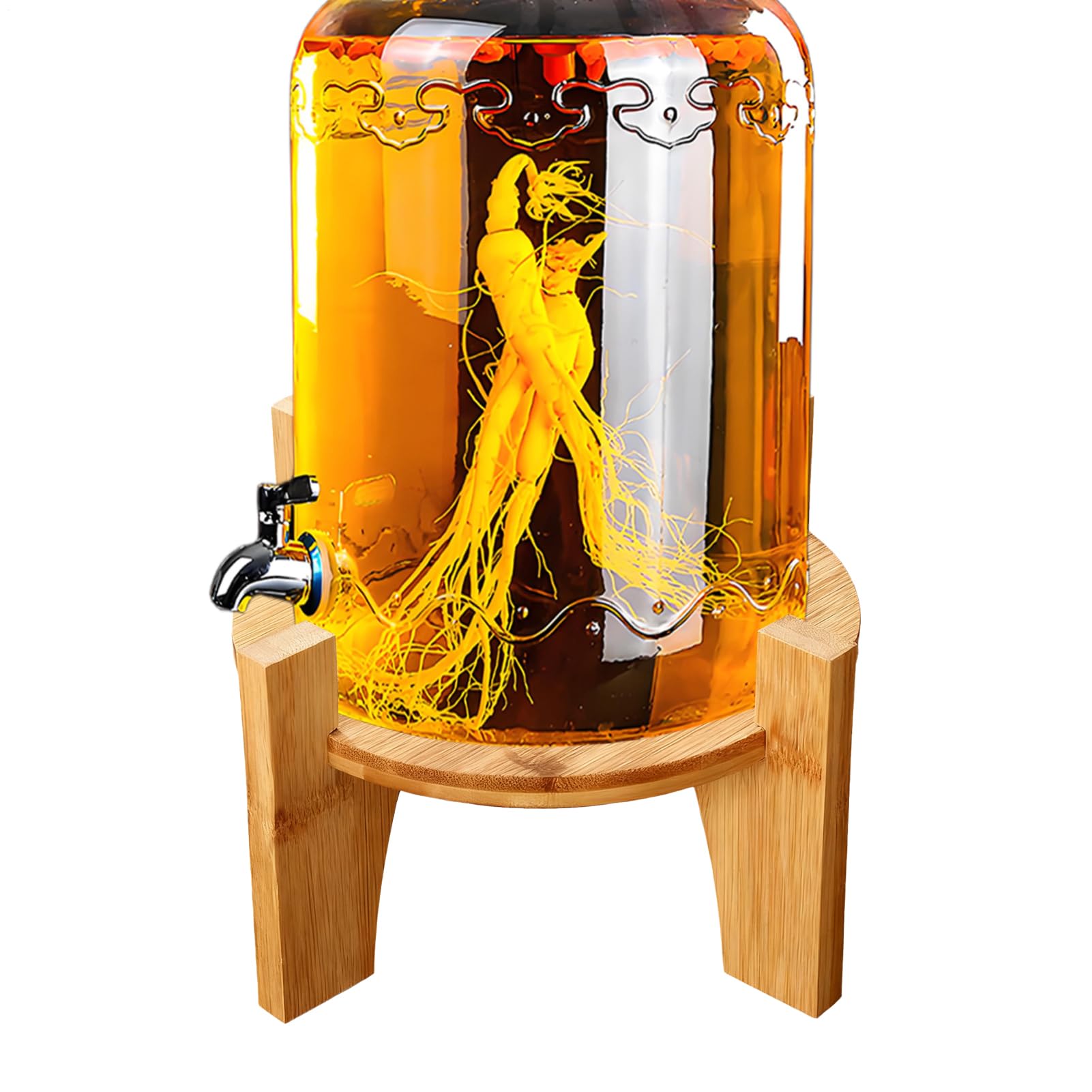 Supporto per distributore di bevande, in legno, per feste, con gambe, contenitore per acqua, per bevande, per ristorante, bar, matrimoni, compleanni, buffet, all'aperto, chiesa, scuola, casa