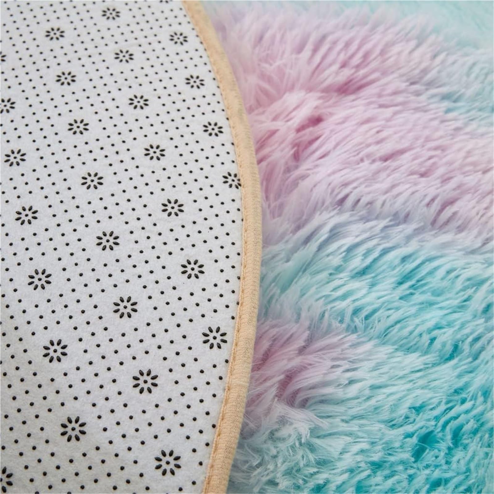 Fußmatte Fußabtreter Flauschige Matten Sind Weich Und Bequem Und Eignen Sich for Schlafzimmer Und Wohnzimmer Teppich für Eingang(B)