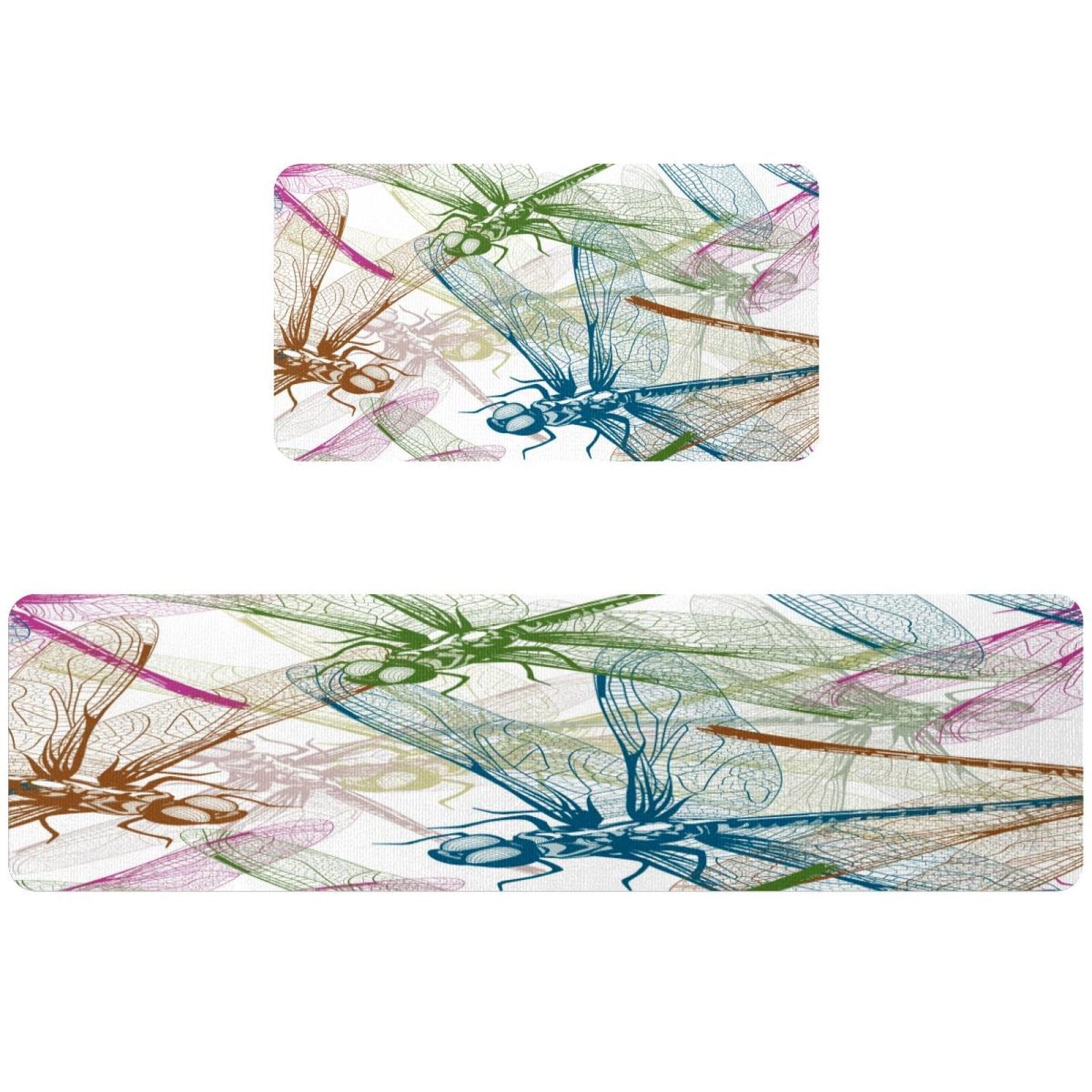 Tapete de cocina de colores para decorar el pasillo y el cuarto de lavado VAPOKF