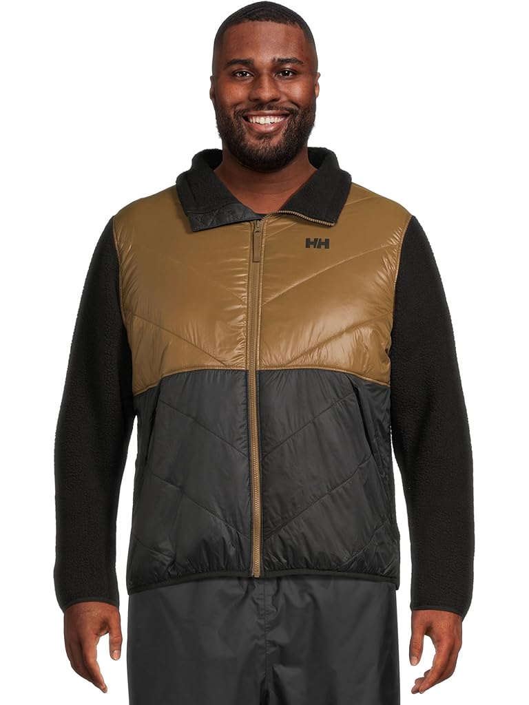 Brown Helly Hansen Village Hybrid Jacket