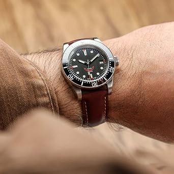 WatchGecko Tenby Leather Watch Strap