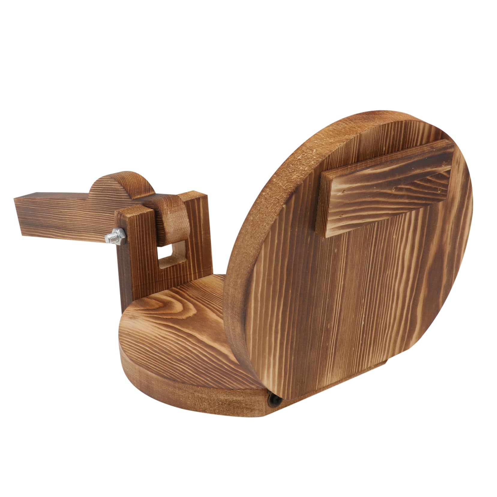 TOPPERFUN Dumpling Press Maker Wood Dough Presser Bun Dumpling Press Essential Kitchen Tool Simple to Use for Shapes