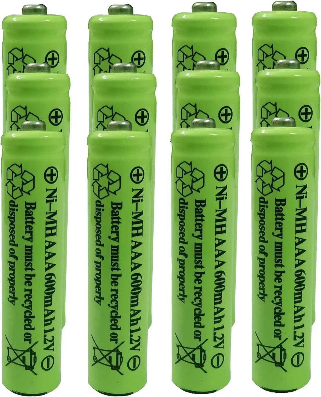 BOLIFIER Solar Lights Battery AAA 1.2V 600Ah Ni-H Tripe A Solar - View #9