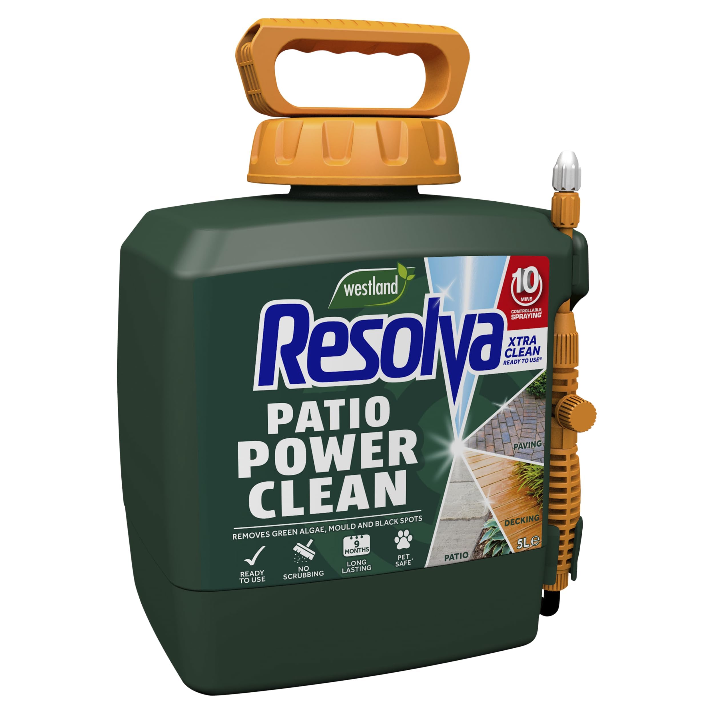 Resolva Xtra Clean RTU Patio Power 5L Power Pump