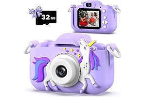 Dwfit Kids Camera, Selfie Camera for Girls Boys Age 3 4 5...