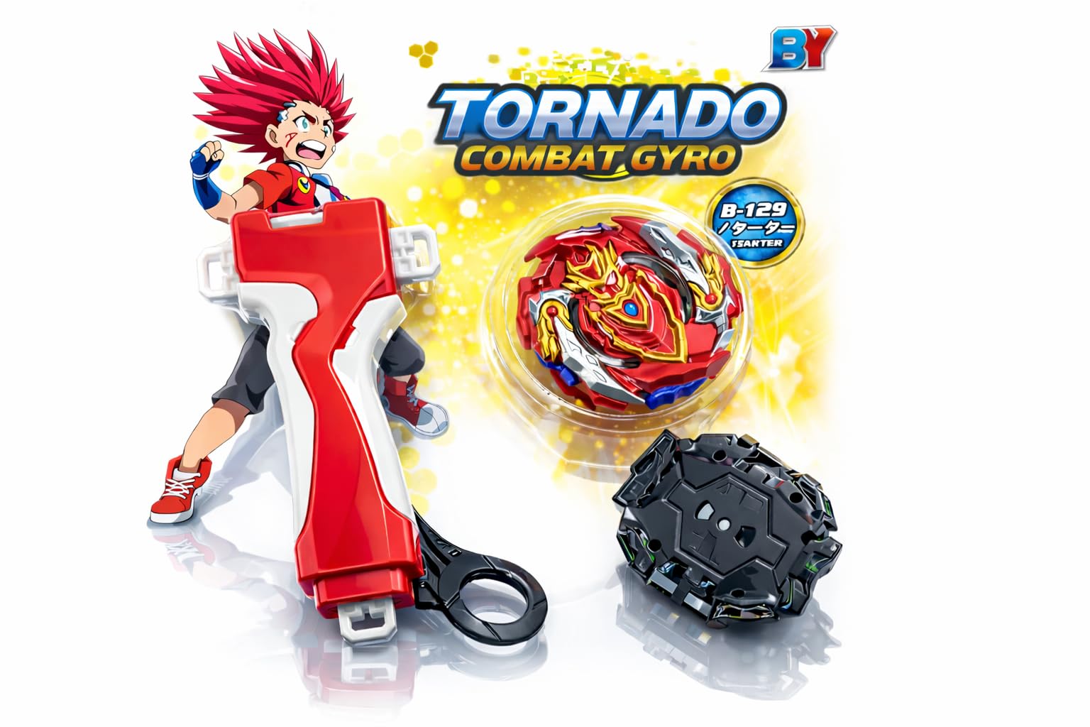 Buy Cho Z Achilles B-129 & Storm Spryzen B-35 Spinning Top Combo