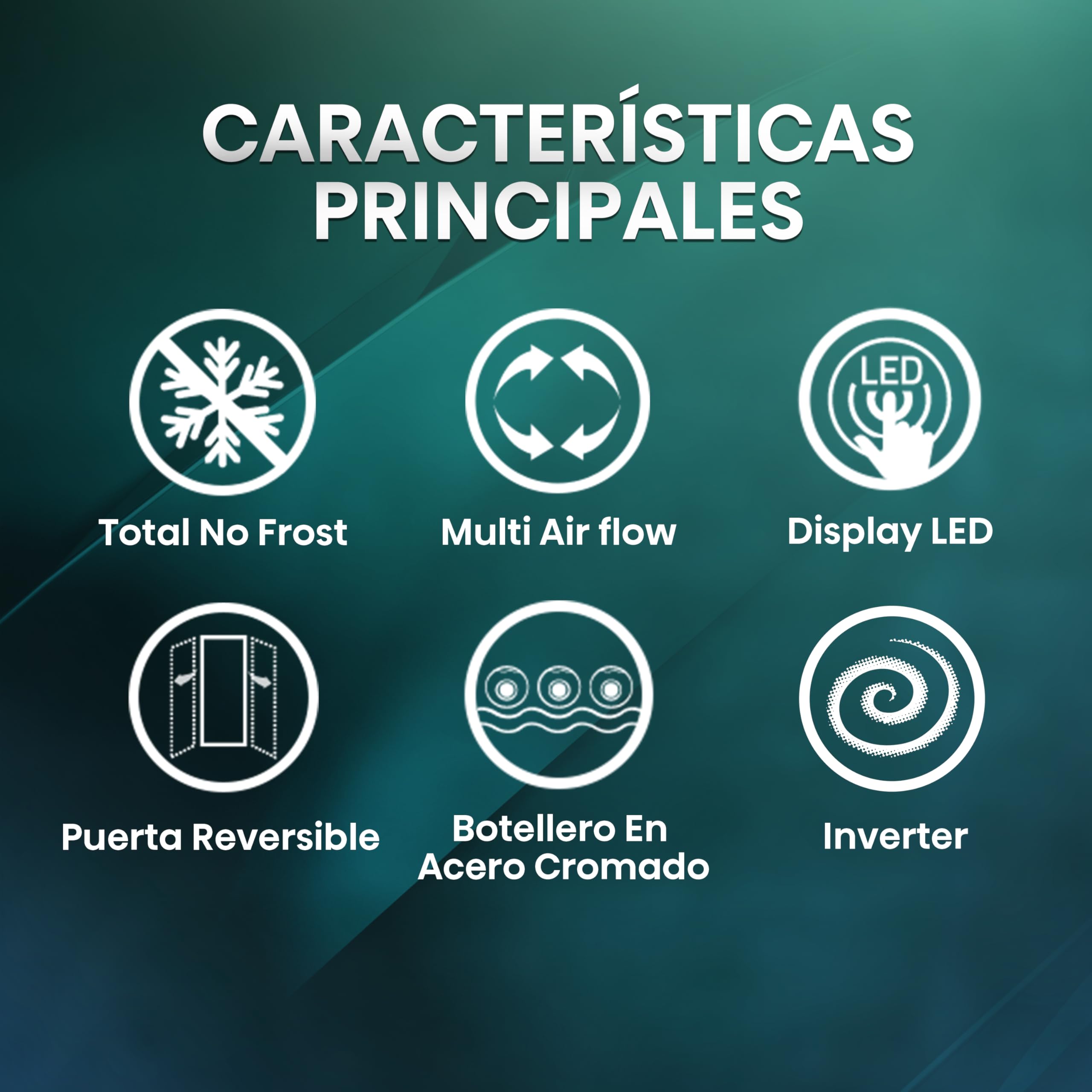 Hisense RB645N4BID Frigorífico Combi Inverter, Ancho especial 70Cm, Botellero, No Frost, 2 Metros,495Litros, Sistema de flujo de aire, Acabado Inox