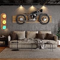 Vista 6 de Lámpara de semáforo con control remoto programable más de 12 secuencias, lámpara de pared de tráfico retro para dormitorio, sala de estar, club, bar