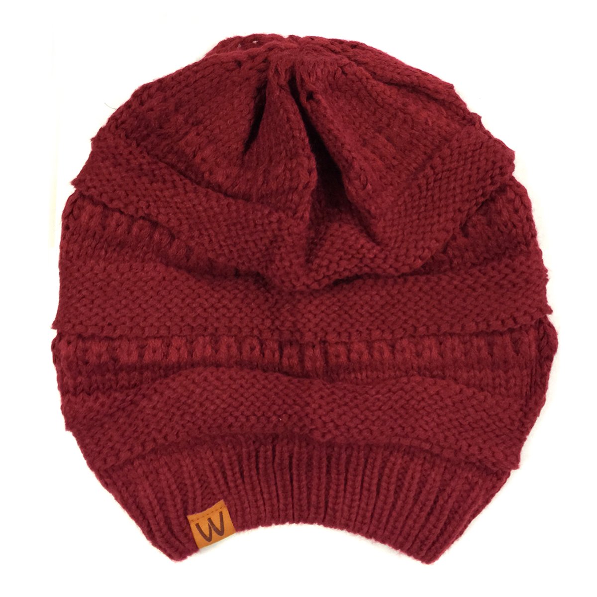 Wrapables Strickmütze Slouchy Beanie Beret