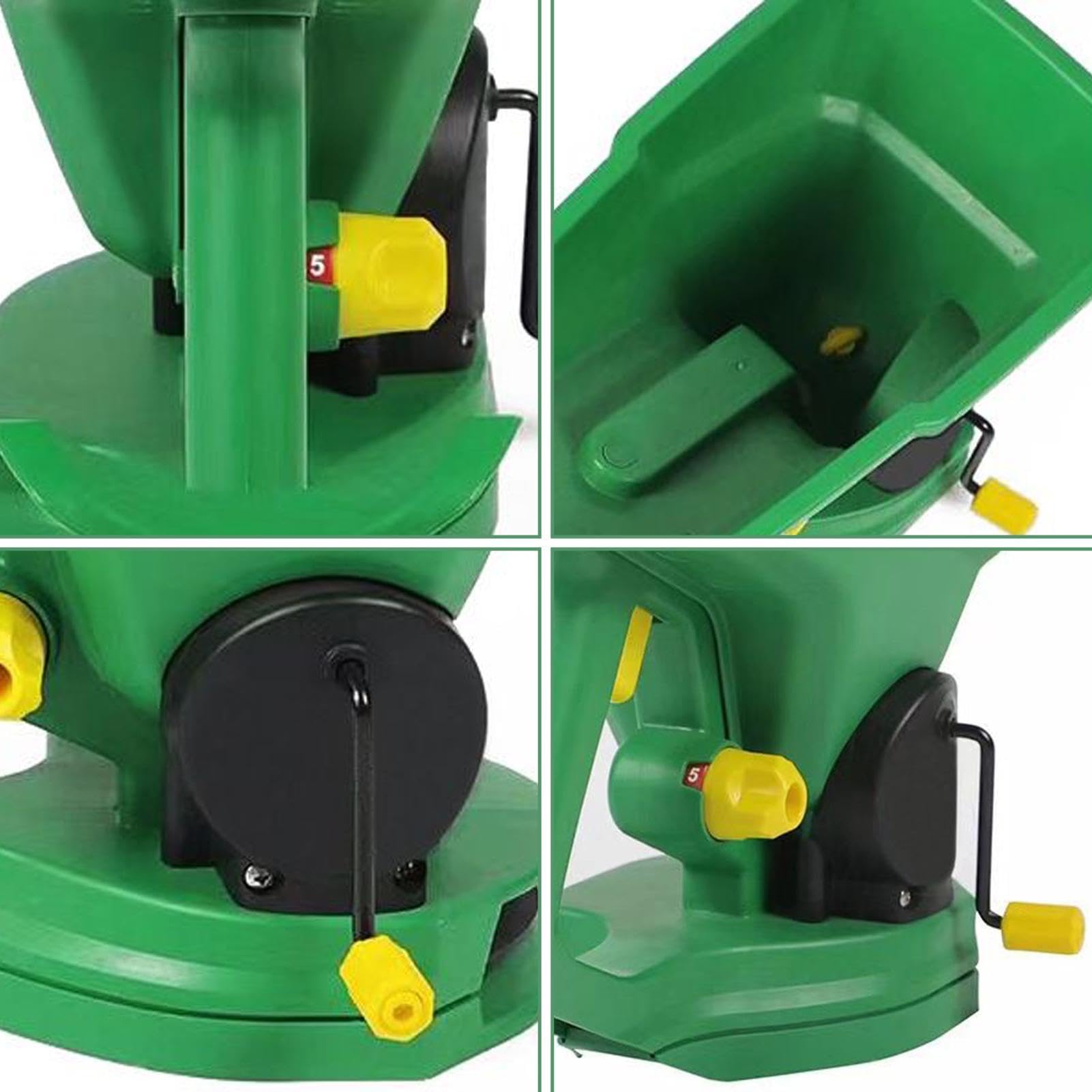 Esparcidor De Mano Para Fertilizante De Césped Control Ajustable Ahorro De | Esparcidor de Fertilizante para Césped, Jardín y Pasto Para Viveros Invernaderos Patio Y