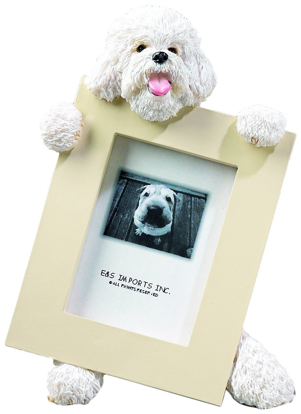 E&S PetsBichon Frise Dog 2.5'' x 3.5'' Photo Frame