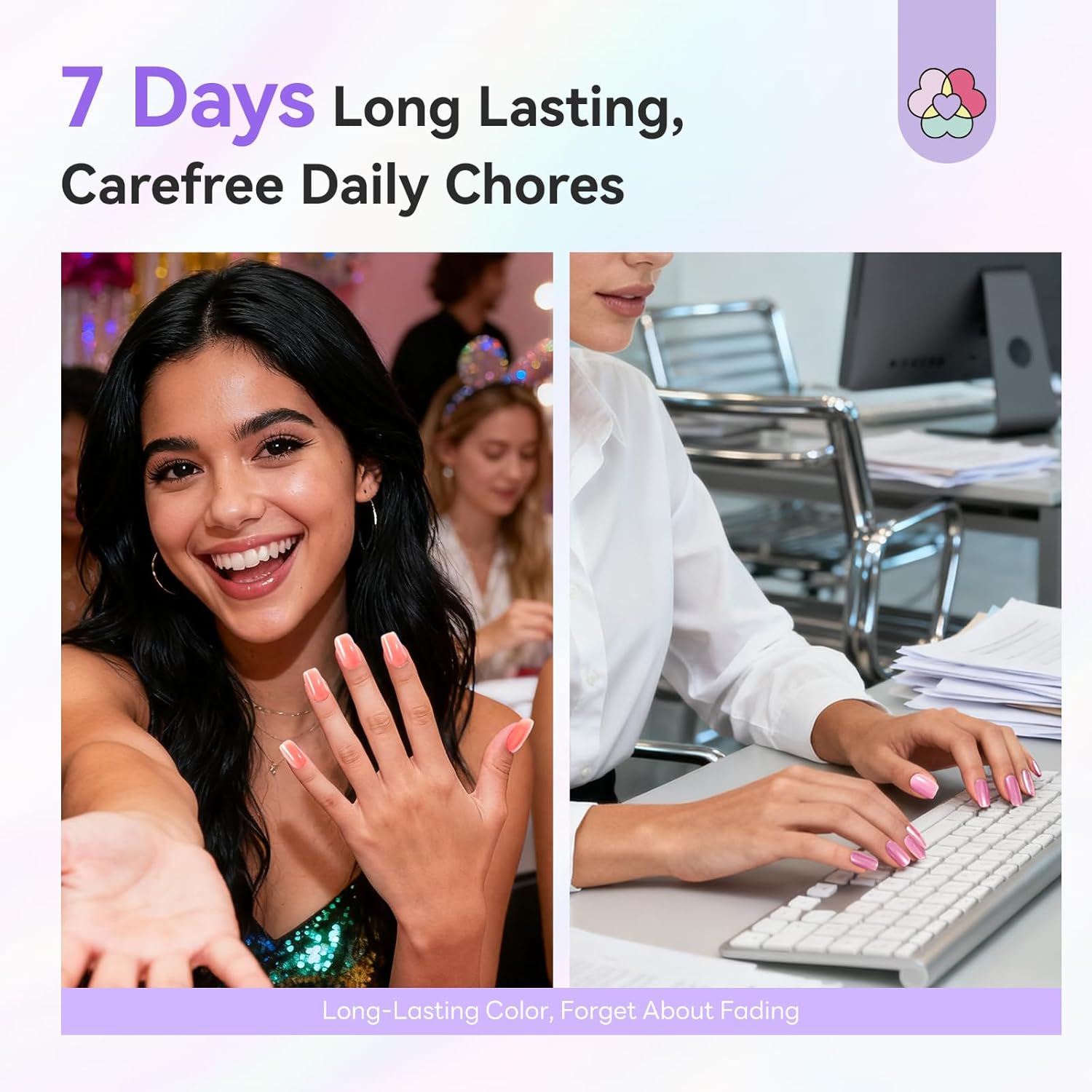 SAVILAND Jelly Nail Polish Set: 12 Colors Natural Nudes Pink Nail Sheer White Polish Air Quick Dry Fingernail Polish 12-Free Nail Lacquer DIY At Home Manicure Gift for Girls Women Christmas