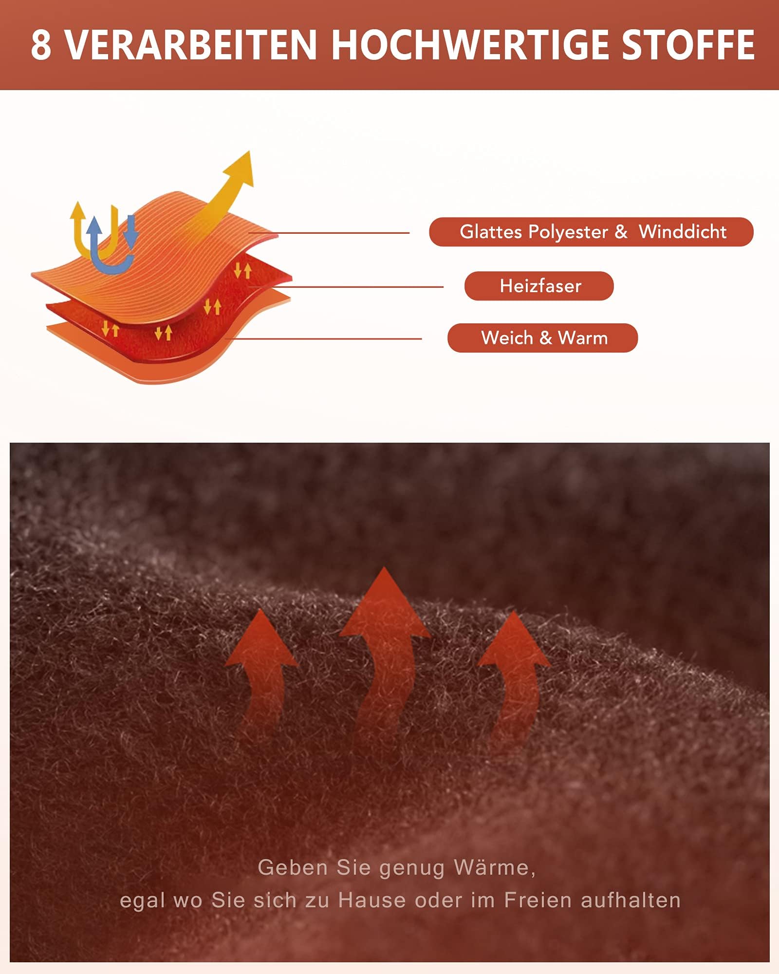 Roadbox Thermal Underwear for Men: Fleece Lined Long Johns Base Layer Ski Thermals Top and Bottom Set