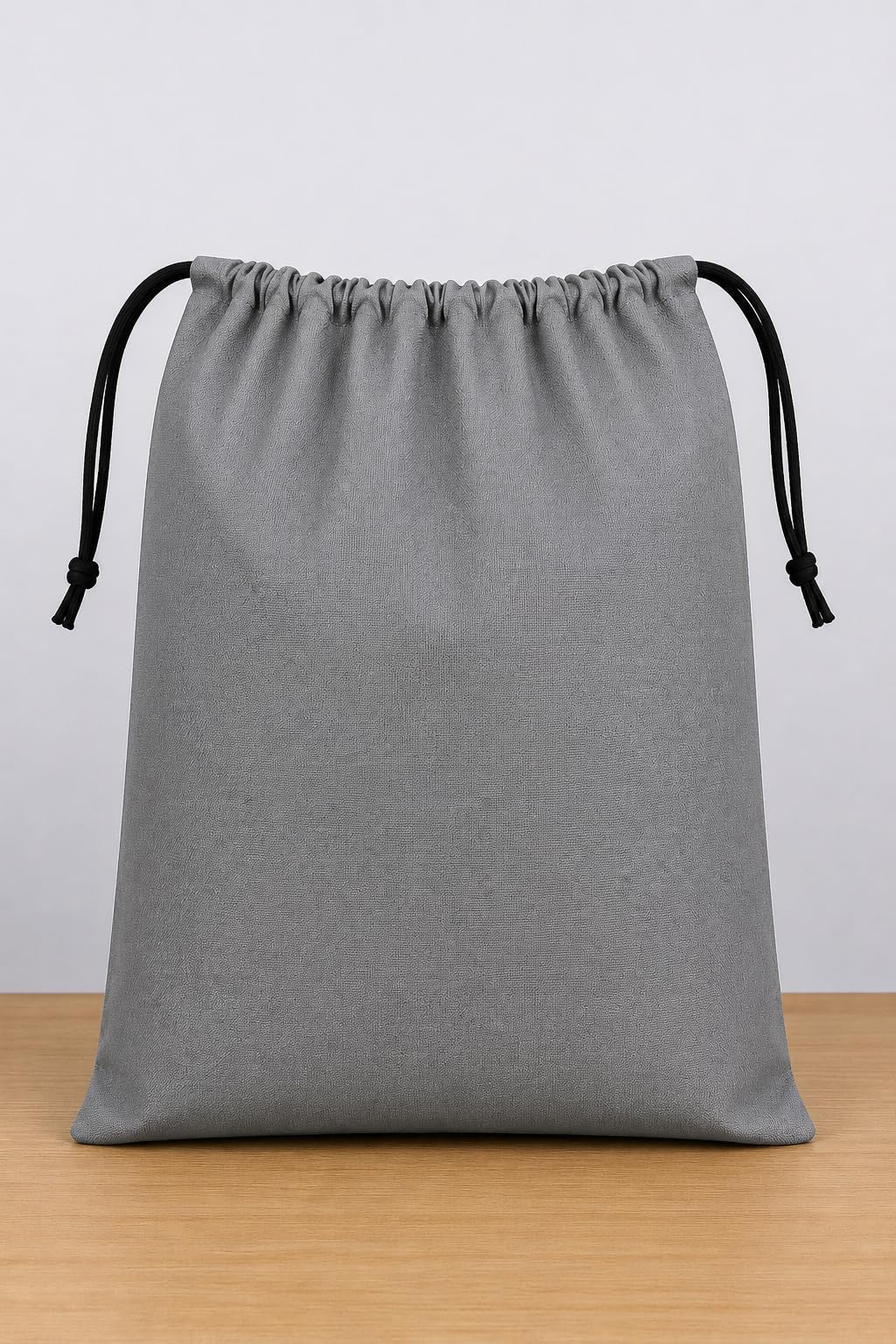 Non-Woven Drawstring Laundry Bag Combo for Dirty Clothes | Multi-Purpose Wardrobe Organizer Pouches & Travel Essentials | Heavy Duty Cloth Storage Bags (3, Grey)-image-24