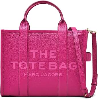 MARC JACOBS グリッター ピンク ハンドバッグ NWT {Marc Jacobs} Mini Leather Tote Bag PETAL PINK #666