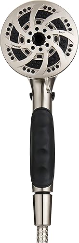 Miniatura 4 de Oxygenics Fury RV - Cabezal de ducha de mano de níquel cepillado