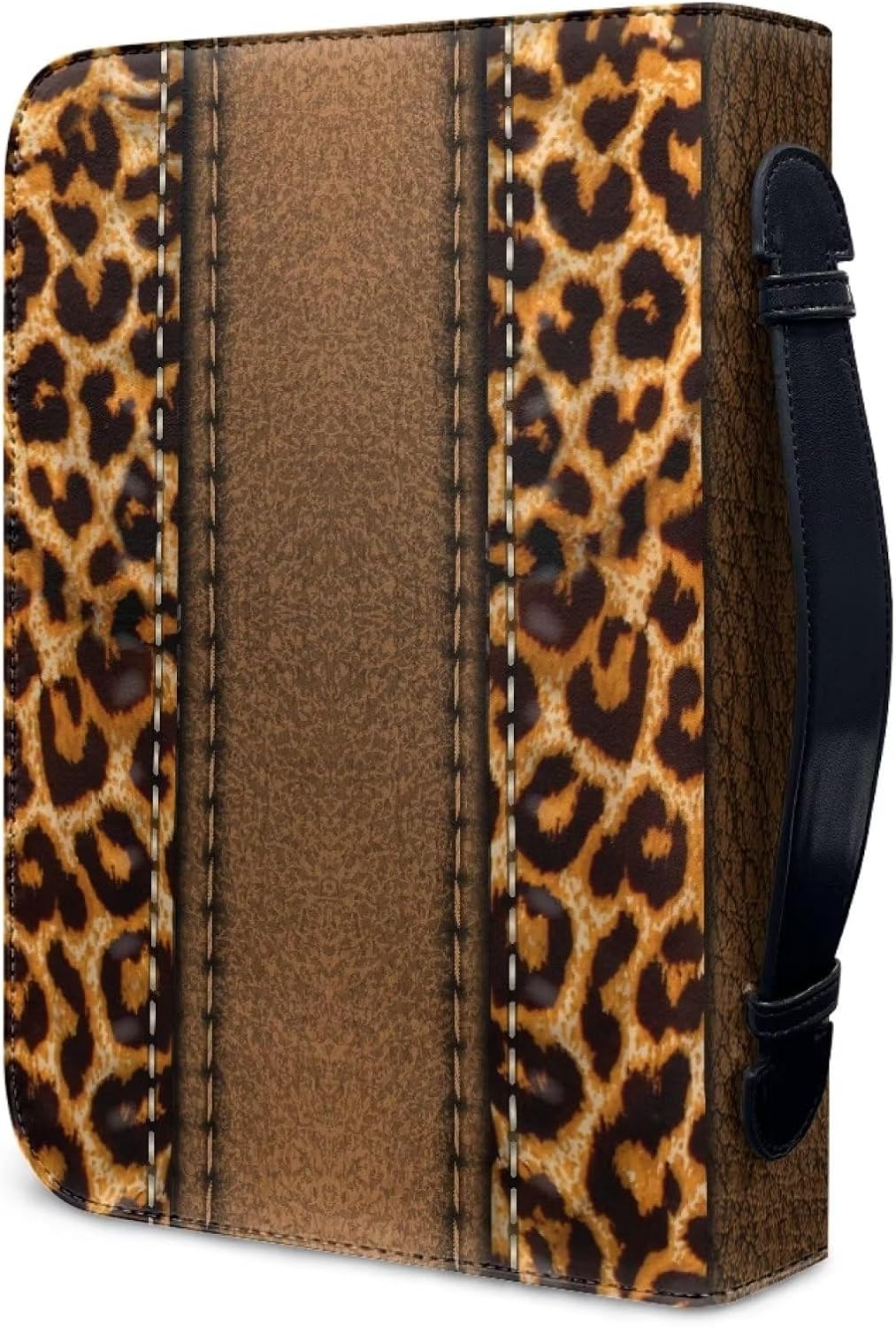 Mumeson Bible Covers for Women Leather Bible Carrying Case Organizer Bag Standard Size Large Capacity Bible Holder