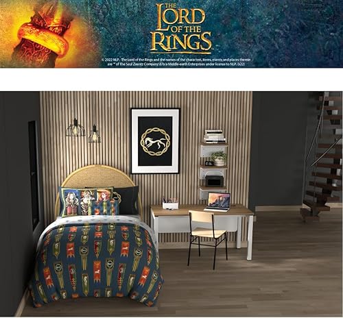 Miniatura 152 de Franco - Juego de ropa de cama coleccionable Nintendo Donkey Kong, 5 piezas, edredón reversible supersuave y juego de sábanas con funda, tamaño Rojo