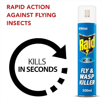 Raid Total Insect Killer Pack, Protect Against Flying and Crawling Insects, Fast and Long Lasting Action, Pack of 3