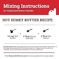 Vista 7 de Hoosier Hill Farm Cristales de miel granulados, 1.5 libras (paquete de 1)