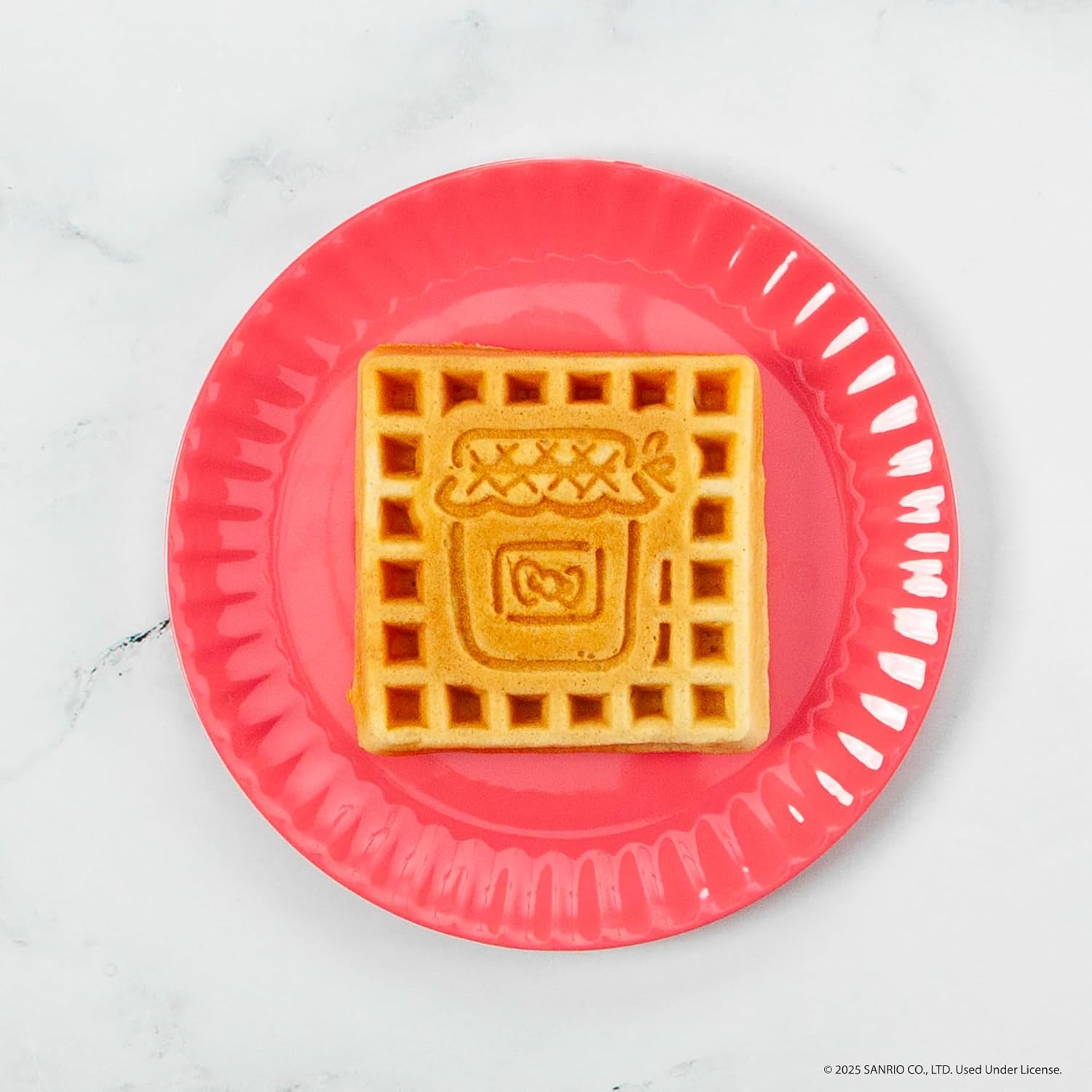 Uncanny Brands Hello Kitty Deluxe Waffler - Hello Kitty Iconic Characters and Symbols on Your Waffles
