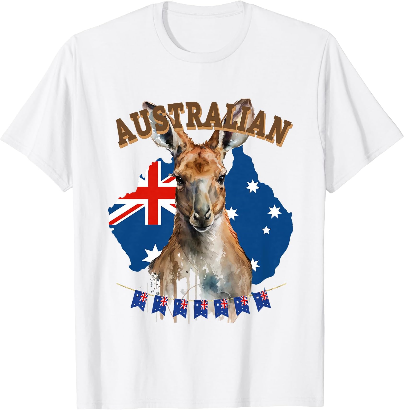 Australia Day Kangaroo Idea For Kids & Australian Animals T-Shirt