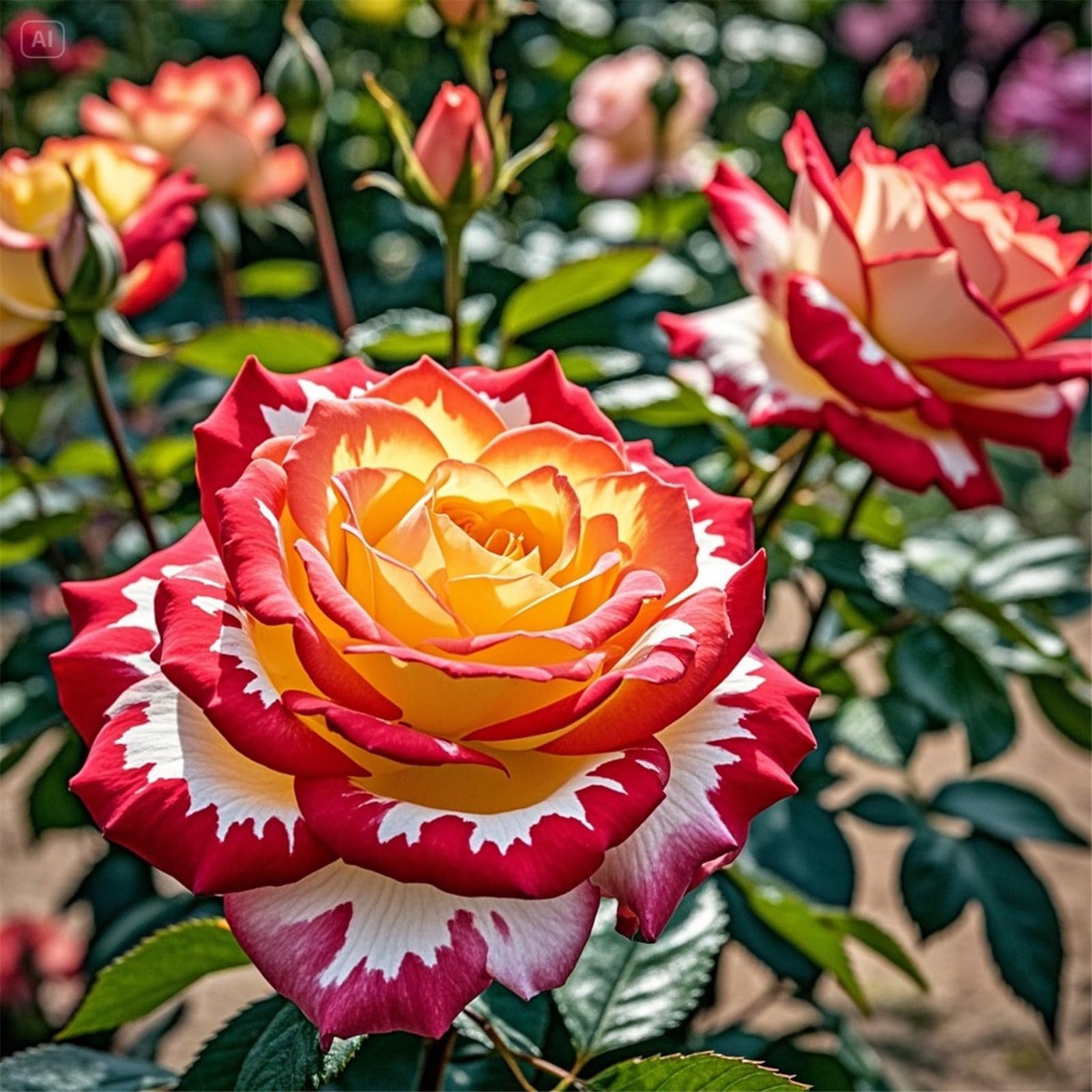 Mix Greening Flower, Now UK, Plant Bulbs, Hardy Perennial, Rose Bulbs, Strong Plant, Easy Plant, Excellent Display, Rare Plants, 1bulbs-B