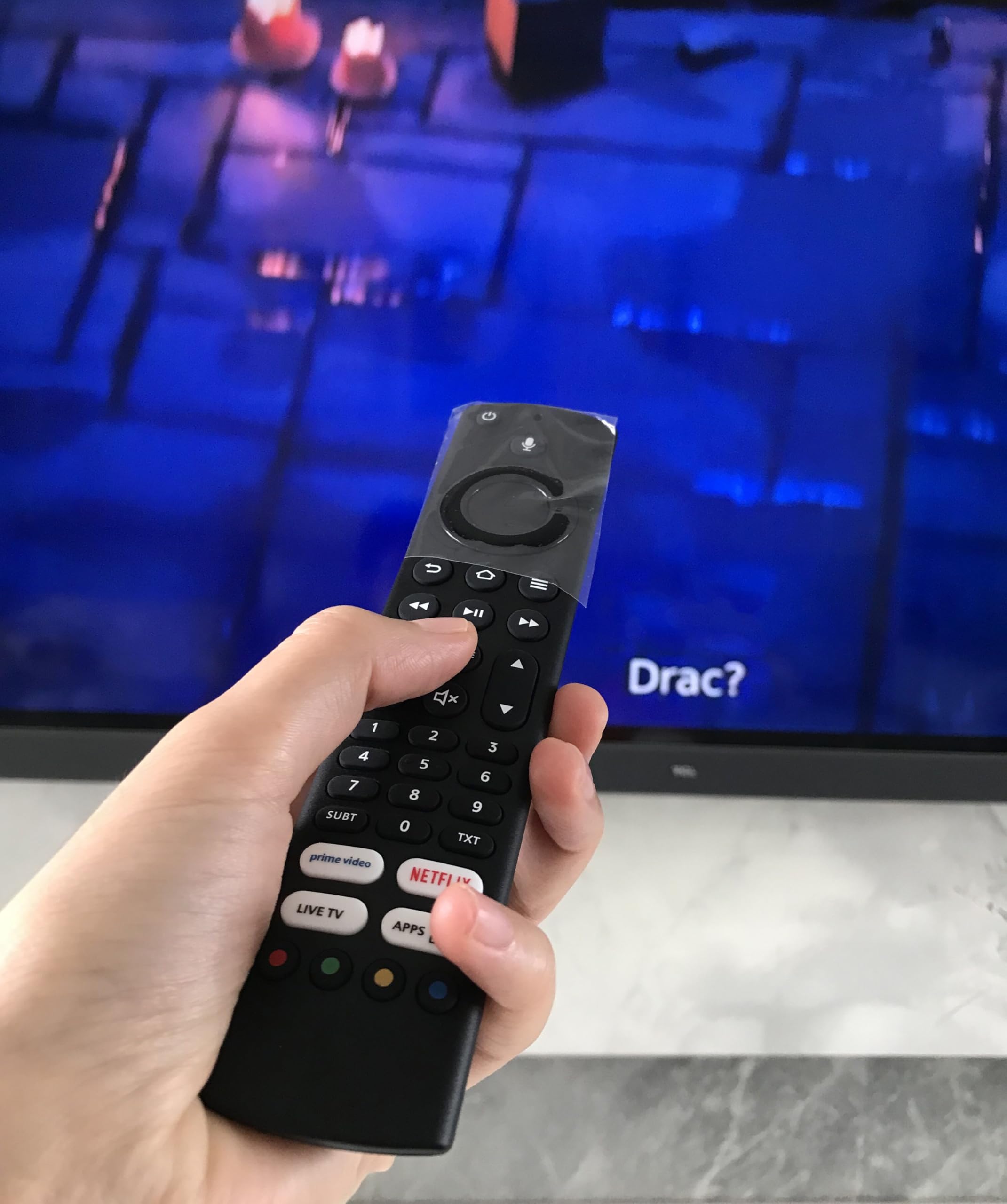 ALLIMITY Ersatz-Fernbedienung Für JVC Smart LED TVs - Kompatibel Mit LT-32V55LHA, LT-43VU63M, LT-50VU980 & Mehr