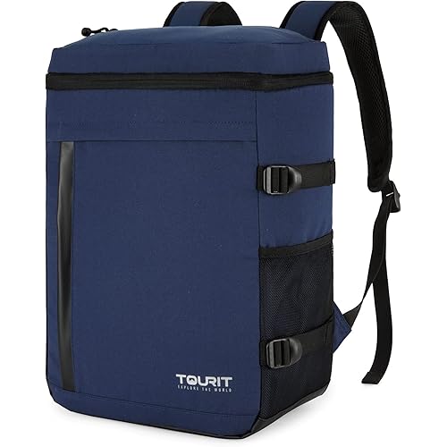 TOURIT Cooler Backpack 32 Cans Large Capacity Insulated Backpack Cooler Bag for Men Women to Picnic, Hiking, Camping, Fishing, Cycling