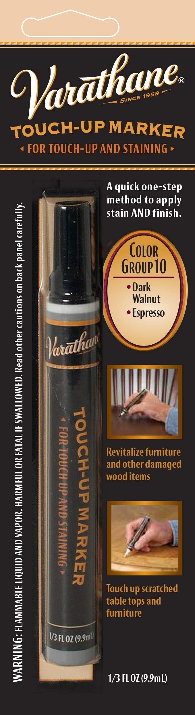 Miller SF1203 Wood Stain Scratch Fix Pen / Wood Repair