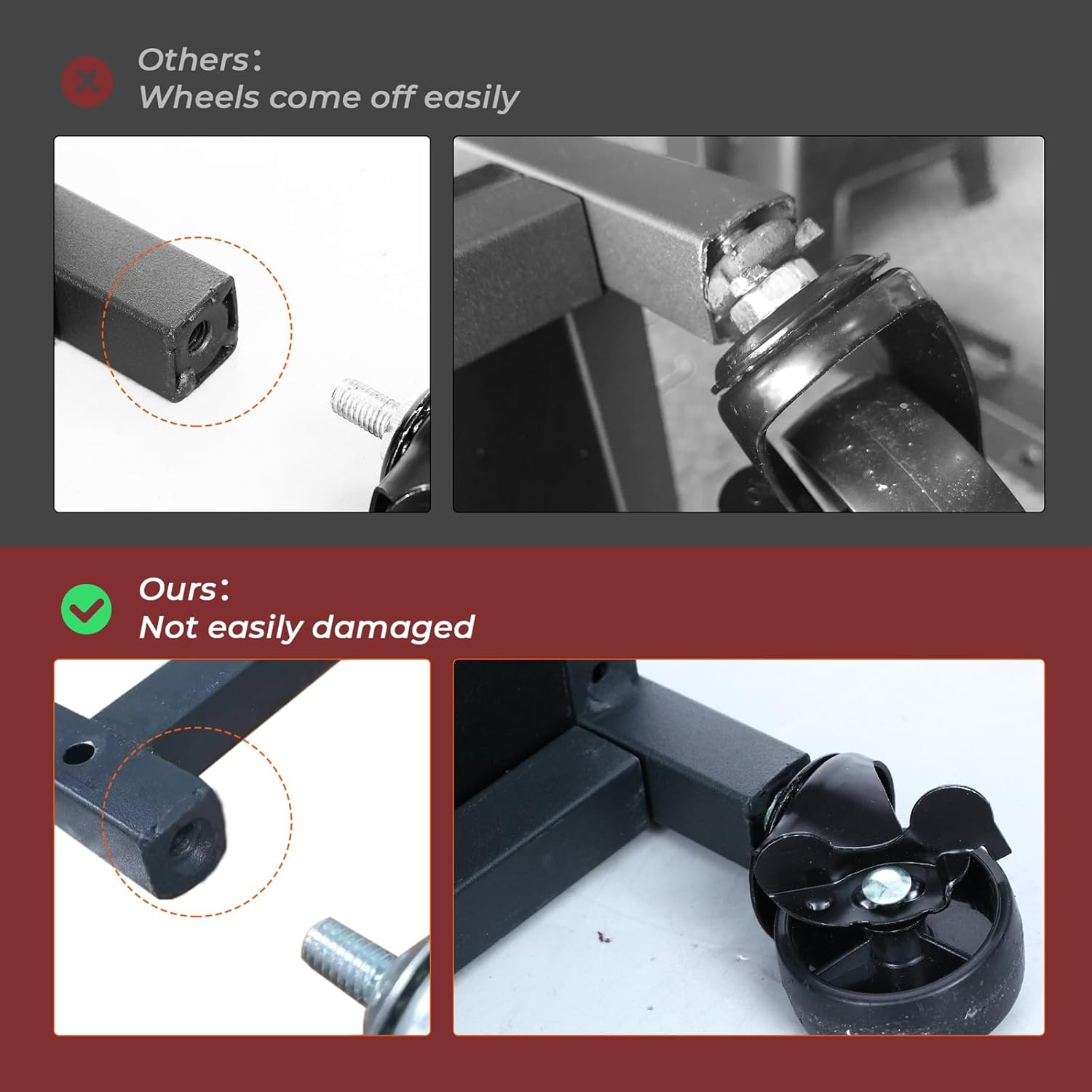 Dumbbell Rack Weight Stand Only - Adjustable Weight Rack for Dumbbells, Home Gym Storage Rack for Yoga Mat Foam Roller Kettlebells, Workout Equipment Storage Organizer With Wheels