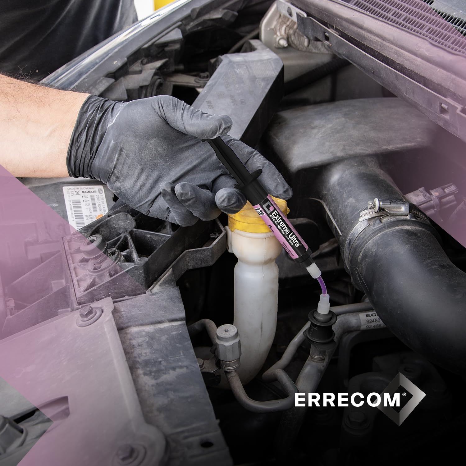 ERRECOM Extreme Ultra - 6 x 6 ml, Dichtungsmittel für Klimaanlagen und Kühlsysteme und für Kfz-Klimaanlagen (Adapter nicht enthalten)