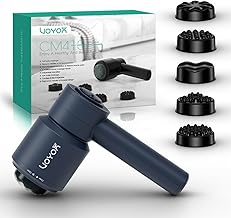 VOYOR-HEALTH Anti-Cellulite Massager, Electric Cellulite Massager Set for Full Body Massage, Muscle Relaxation Massage with 5 Muti-Functional Heads CM410 (Blue)