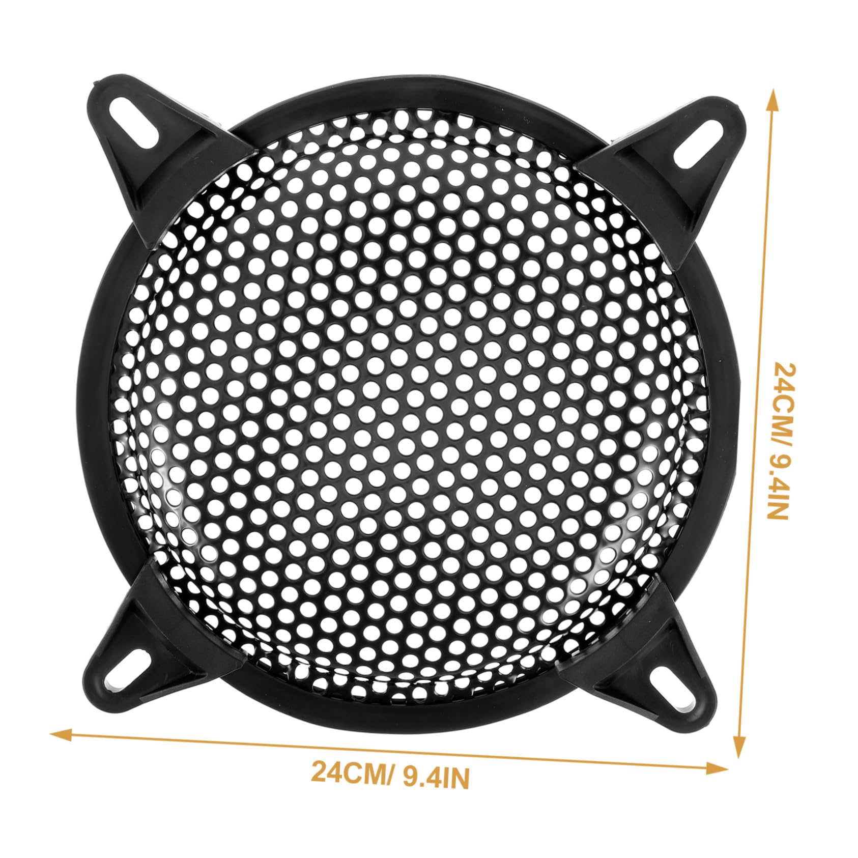 NULYLU 2pcs Car Speaker Grille Cover for Speakers Elegant Design Easy Installation Fit for Various Vehicles Accessory