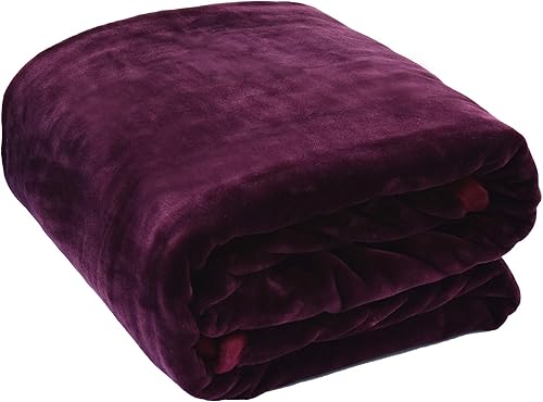 Miniatura 9 de Chezmoi Collection, cobija de visón sintético, estilo coreano, una capa gruesa y pesada, 8 onzas, tamaño Queen 90 x 92 in, Poliéster & Mezcla de