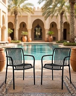 Balcony Chairs Set of 2 Dining Chairs
