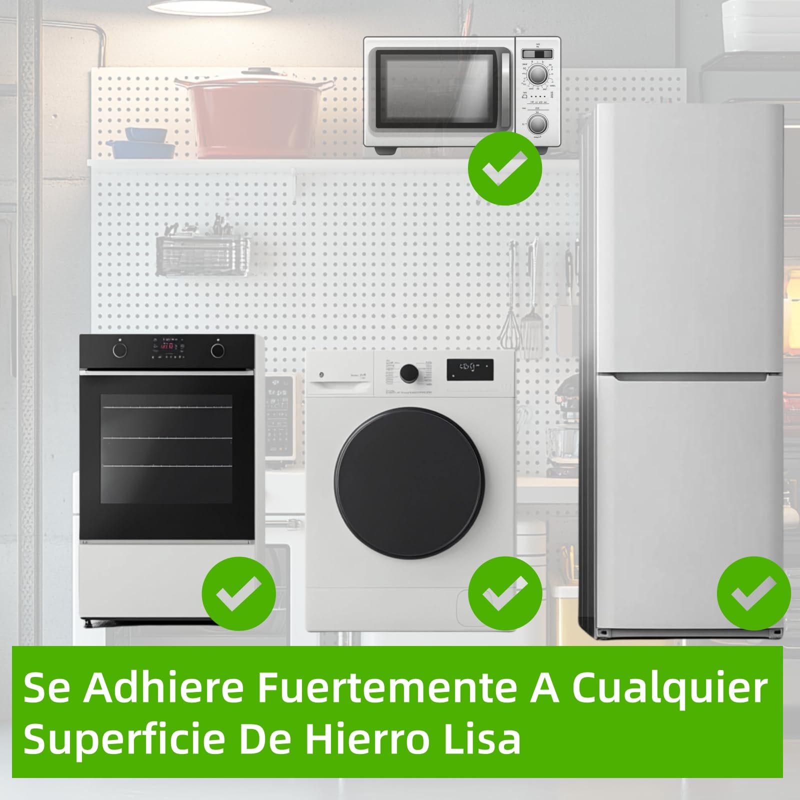 2 cestas magnéticas para frutas colgantes y especias, organizador de cocina, estantería de cocina, sin taladrar, cesta de frutas, frutas y verduras, estante magnético para frigorífico, color negro