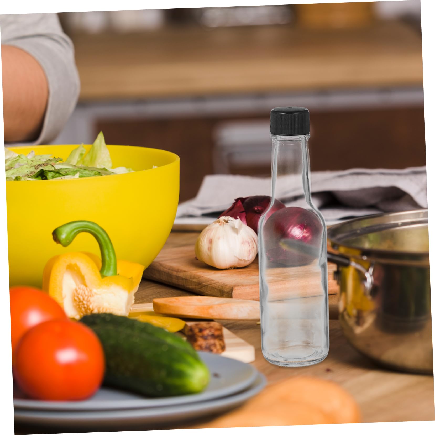 6pezzi Bottiglia in Per Salse Contenitore Per Ketchup Sciroppo e Condimenti Per Picnic e Viaggi Realizzata Materiale Pe Duraturo