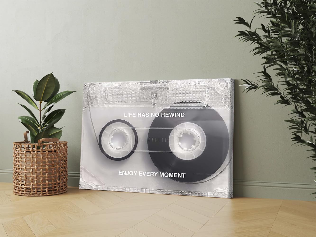 GADGETS WRAP Canvas Gallery Wrap Framed for Home Office Studio Living Room Decoration (17x11inch) - No Rewind