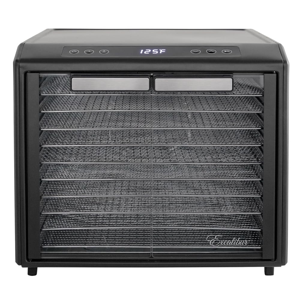Déshydrateur Excalibur Sélect 10 plateaux Inox - DH10SCSS13