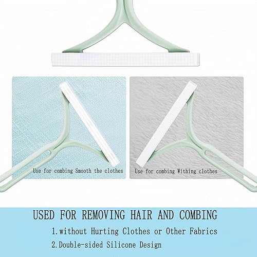 Miniatura 5 de Removedor de pelo de mascotas, paquete de 3 muebles removedores de pelo de perros y gatos, herramienta de eliminación de mango corto reutilizable