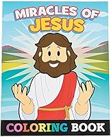 Vista 1 de Fun Express - Libro para colorear Milagros de Jesús - Papelería - Libros de actividades - Libros para colorear - 12 piezas