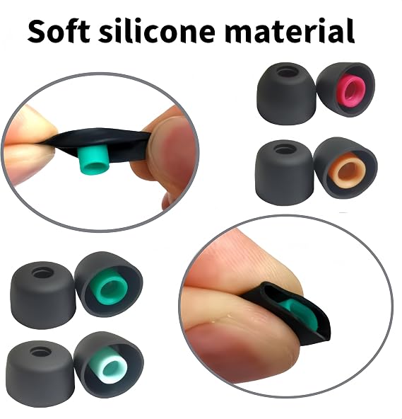 Silicone Earbuds Tips for Sony 1000XM6/1000XM5/1000XM4 Eartips