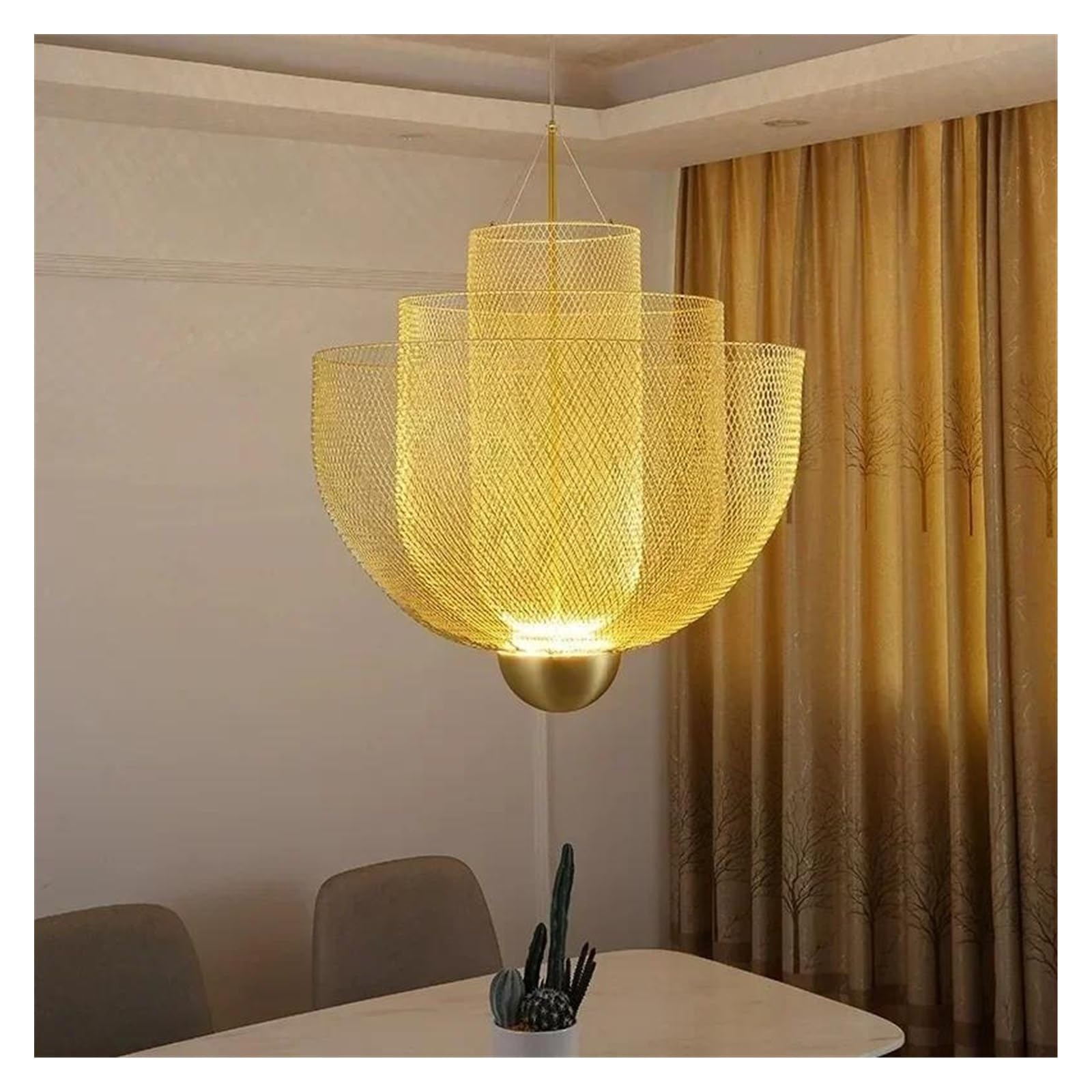 PCXEHUYP Chandelier, Nordic Light Luxury Living Room Lamp Dutch Designer Creative Bedroom Postmodern Duplex Restaurant Staircase Pendant Lights